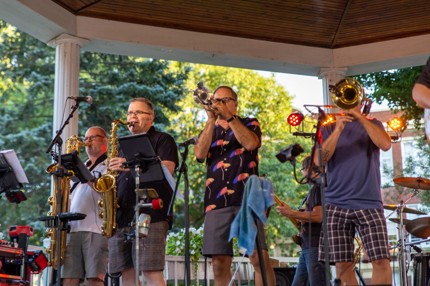 Gazebo Concert Map of Willoughby, Ohio